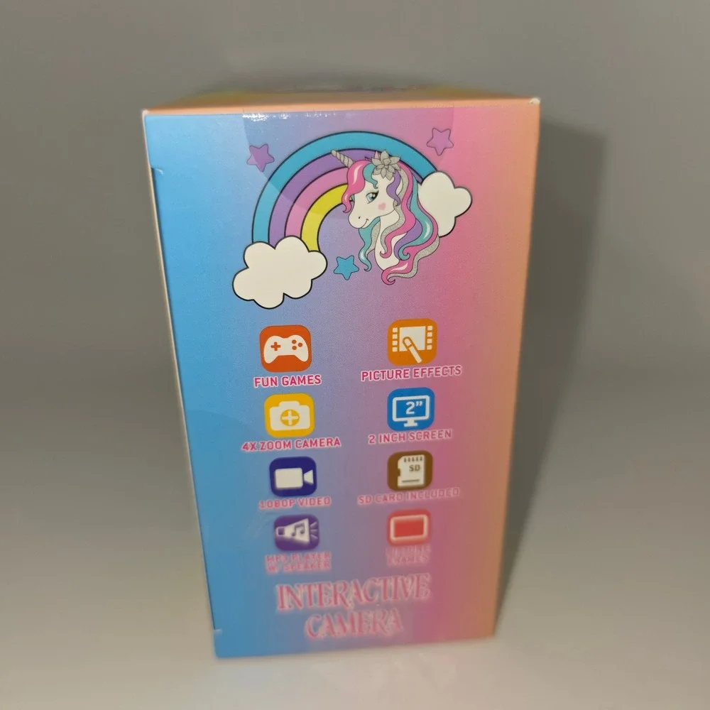 Accutime‎ Interactive Camera Kids OS Pink New Unicorn Rainbow 1080p Video Games